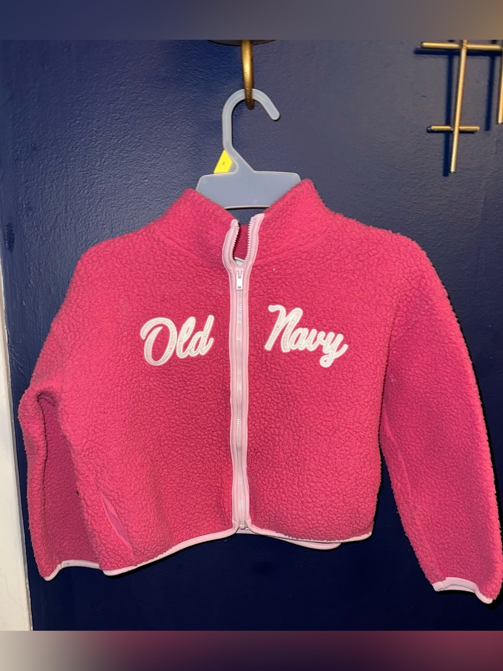 Old Navy girls fleece pullover size M